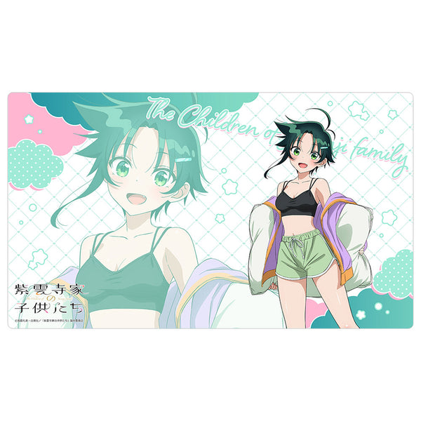 『紫雲寺家の子供たち』描き下ろしラバーマット(紫雲寺南/ルームウェア)