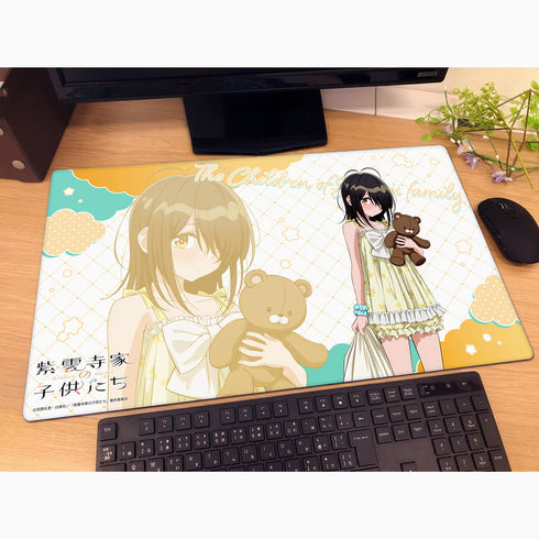 『紫雲寺家の子供たち』描き下ろしラバーマット(紫雲寺ことの /ルームウェア)