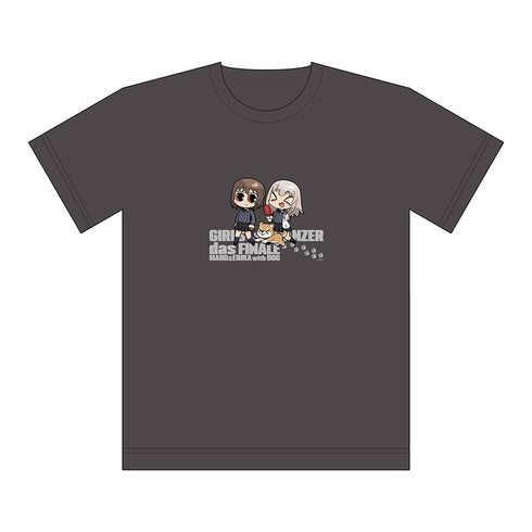 『ガールズ&パンツァー 戦車道大作戦!』ガールズ&パンツァー 最終章 Tシャツ(西住まほ&逸見エリカ/散歩)