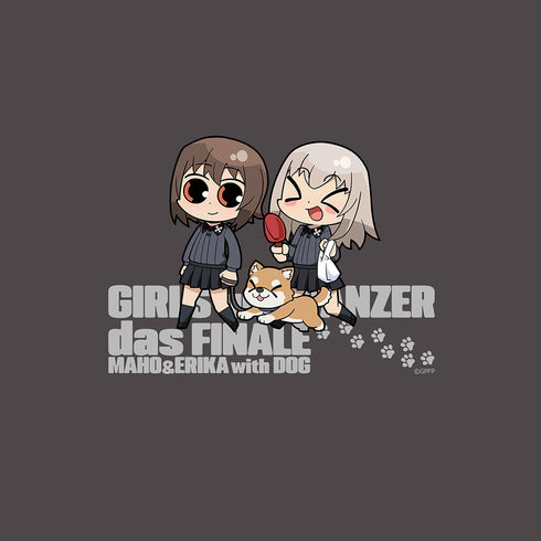 『ガールズ&パンツァー 戦車道大作戦!』ガールズ&パンツァー 最終章 Tシャツ(西住まほ&逸見エリカ/散歩)