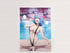 "Nukitashi THE ANIMATION" Original B2 Tapestry (Ikuko Onobe / Night Pool) Double Suede