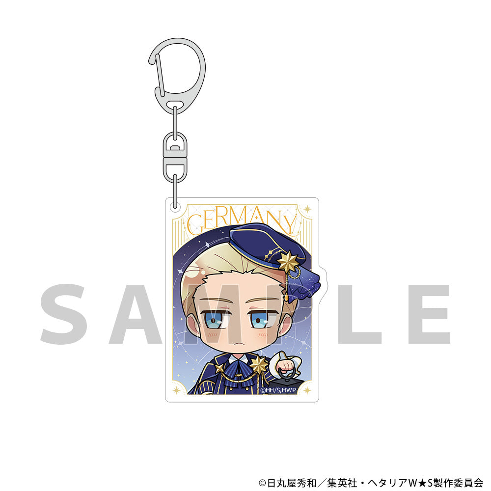 ヘタリア ドイツ 星空 ヘタリア World☆Stars』アクリルキーホルダー(ドイツ/星空コーデ