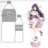 Date A Live V" oversized acrylic stand (Juka Yatogami/Pastel China)