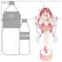 Date A Live V" newly drawn oversized acrylic stand (Kotori Gokawa/Pastel China)