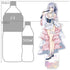 Date A Live V" newly drawn oversized acrylic stand (Mio Takamiya/Pastel China)