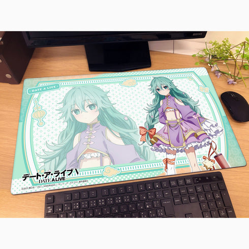 Rubber mat newly drawn by "Date A Live V" (Shichinushi/Pastel China)