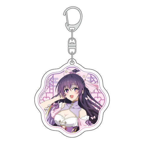 Date A Live V" newly-painted acrylic key holder (Juka Yatogami/Pastel China)