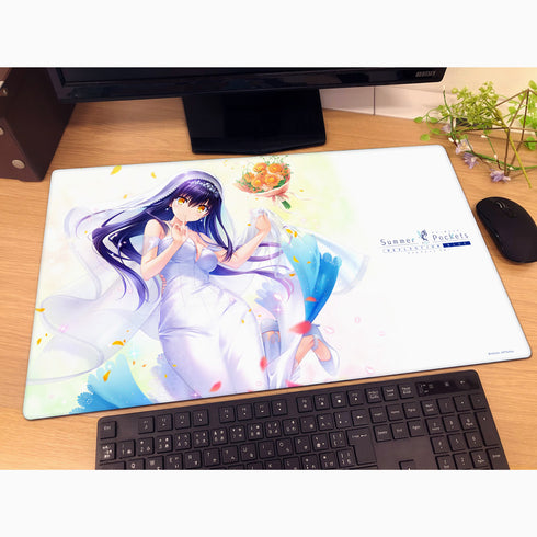 『Summer Pockets REFLECTION BLUE』ラバーマット(久島鴎/ウエディング)