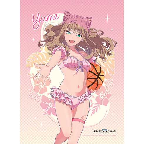 『グリッドマンユニバース』描き下ろしB2タペストリー(南夢芽/水着)Wスエード