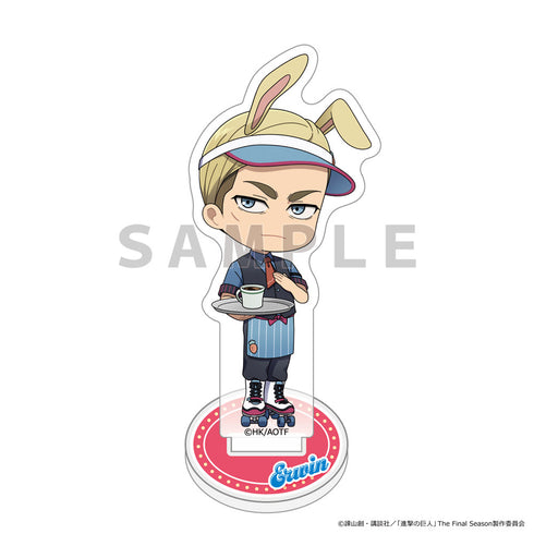 『進撃の巨人』アクリルスタンド (エルヴィン/ウサミミダイナー)