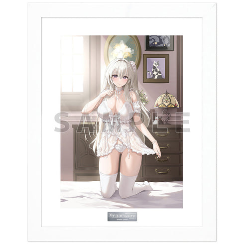 『スイートホームメイド』描き下ろしキャラファイングラフ(江崎彩葉/お部屋でお出迎え)A4