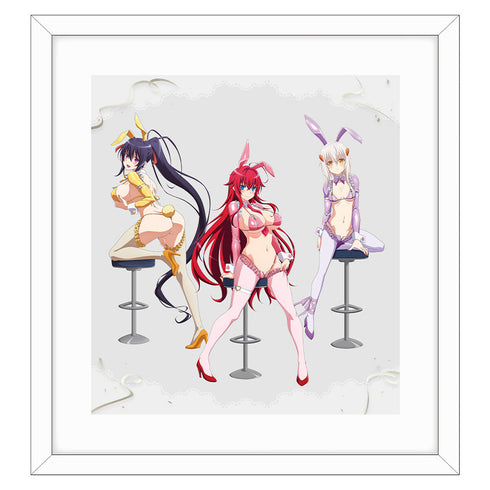 『ハイスクールD×D HERO』描き下ろし 複製原画(逆バニー(カラー))