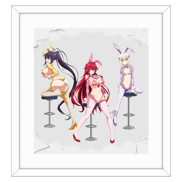 『ハイスクールD×D HERO』描き下ろし 複製原画(逆バニー(カラー))