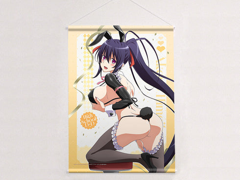 『ハイスクールD×D HERO』描き下ろし B2タペストリー(姫島朱乃/逆バニー(黒))Wスエード