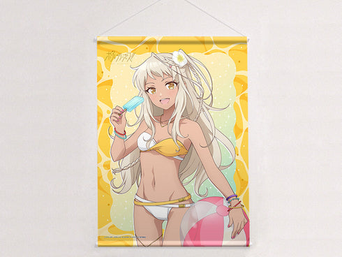Pole Princess! newly drawn B2 tapestry (Saijo Lilia / swimsuit) W-suede