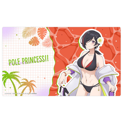 『ポールプリンセス!!』描き下ろしラバーマット(南曜スバル/水着)