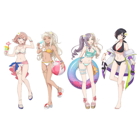 Pole Princess! newly drawn character fine graph (Galaxy Princess/Swimsuit)A4