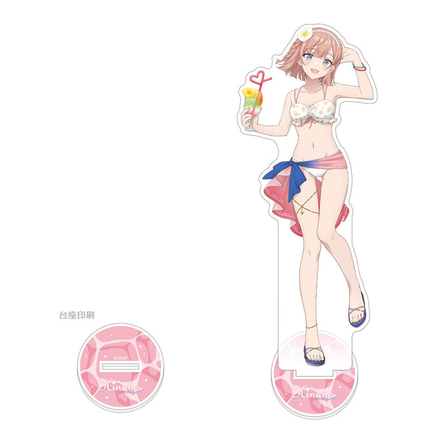 『ポールプリンセス!!』描き下ろし特大アクリルスタンド(星北ヒナノ/水着)
