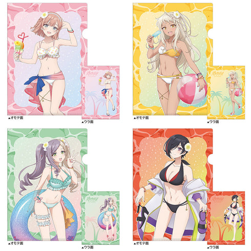 『ポールプリンセス!!』描き下ろしクリアファイル(星北ヒナノ/水着)