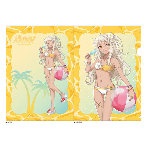 『ポールプリンセス!!』描き下ろしクリアファイル(西条リリア/水着)