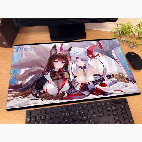 『アズールレーン』ラバーマット (天城 (空母)&渡良瀬)