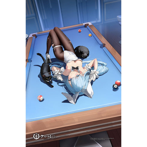 『アズールレーン』タオルケット (ジェーナス/ビリヤード・レッスン)