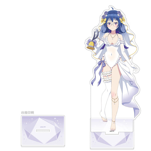 『転生したら第七王子だったので、気ままに魔術を極めます』描き下ろし 特大アクリルスタンド(サリア/ウエディング水着)