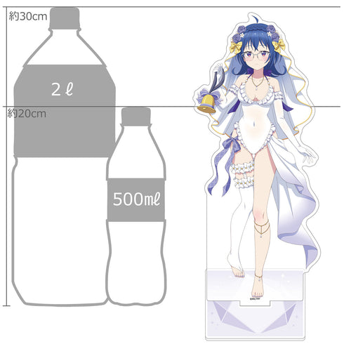 『転生したら第七王子だったので、気ままに魔術を極めます』描き下ろし 特大アクリルスタンド(サリア/ウエディング水着)