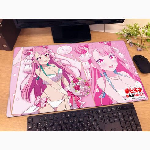 『転生したら第七王子だったので、気ままに魔術を極めます』描き下ろし ラバーマット(タオ/ウエディング水着)