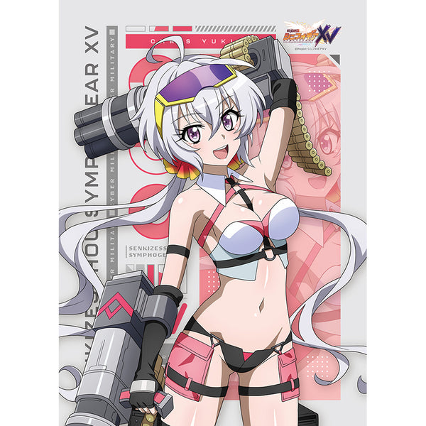 『戦姫絶唱シンフォギアXV』描き下ろしB2タペストリー(クリス/サイバーミリタリー)Wスエード