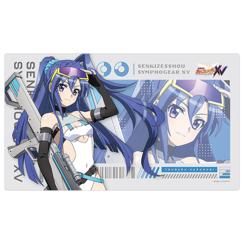 『戦姫絶唱シンフォギアXV』描き下ろしラバーマット(翼/サイバーミリタリー)