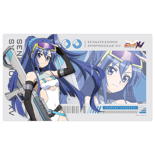 『戦姫絶唱シンフォギアXV』描き下ろしラバーマット(翼/サイバーミリタリー)