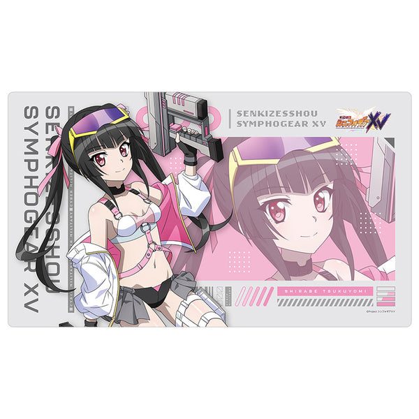 『戦姫絶唱シンフォギアXV』描き下ろしラバーマット(調/サイバーミリタリー)