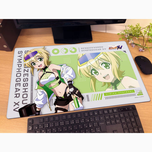 『戦姫絶唱シンフォギアXV』描き下ろしラバーマット(切歌/サイバーミリタリー)