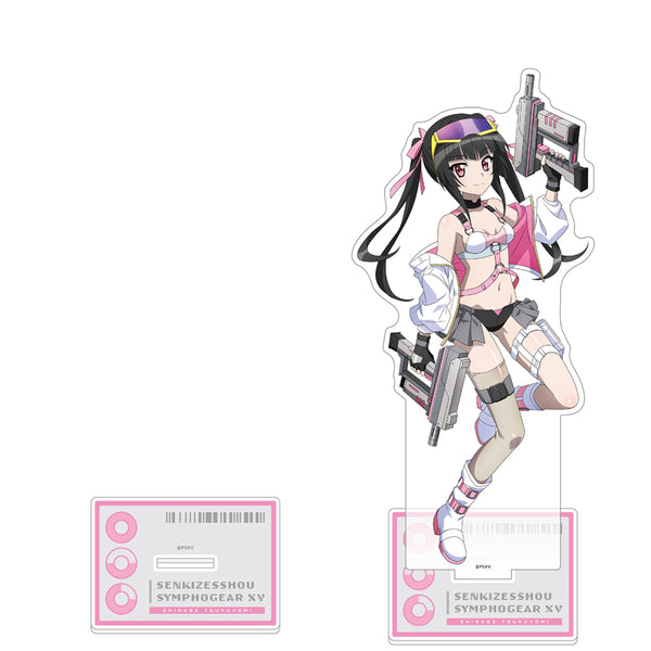『戦姫絶唱シンフォギアXV』描き下ろし特大アクリルスタンド(調/サイバーミリタリー)