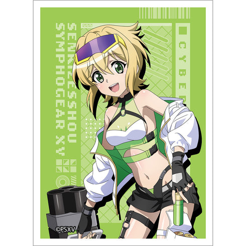 "Senki Zesshou Symphogear XV" Original Art Card Sleeve (Kikuka / Cyber Military)