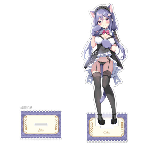 『ぱん先生』特大アクリルスタンド(うた/猫耳メイド)