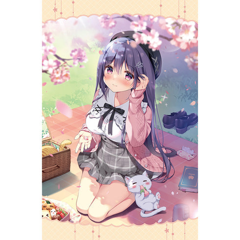 『ぱん先生』タオルケット(うた/桜)