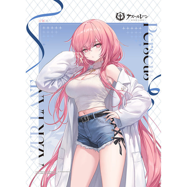 『アズールレーン』描き下ろし B2タペストリー(パーシュース/冬デート)Wスエード