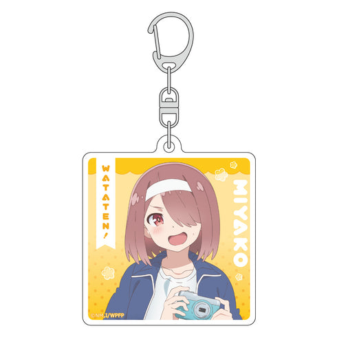 『私に天使が舞い降りた!プレシャス・フレンズ』描き下ろしアクリルキーホルダー(星野みやこ/運動会)
