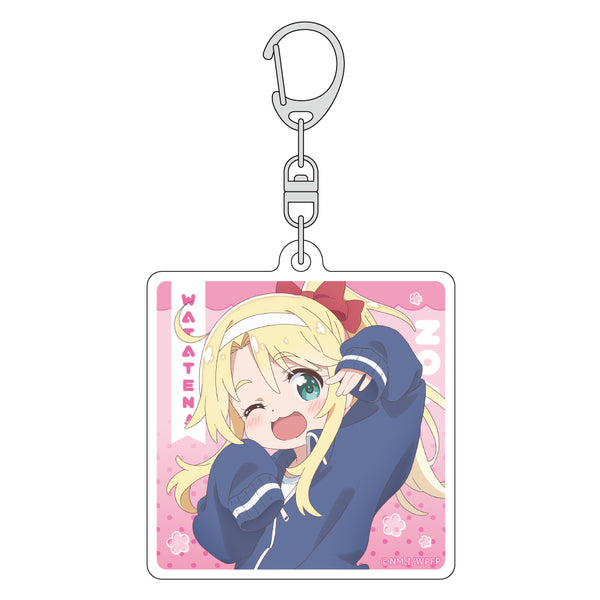 "An Angel Has Descended Upon Me! Precious Friends" Original Acrylic Keychain (Noa Himesaka / Sports Day)