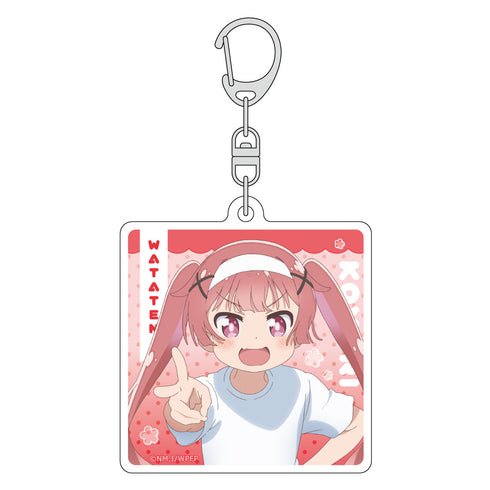 "An Angel Has Descended Upon Me! Precious Friends" Original Acrylic Keychain (Koi Tanemura / Sports Day)