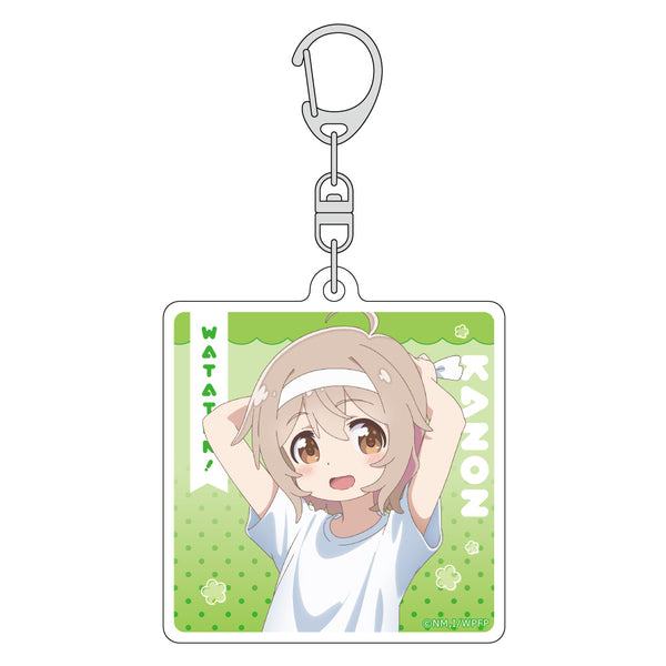 "An Angel Has Descended Upon Me! Precious Friends" Original Acrylic Keychain (Natsune Konomori / Sports Day)