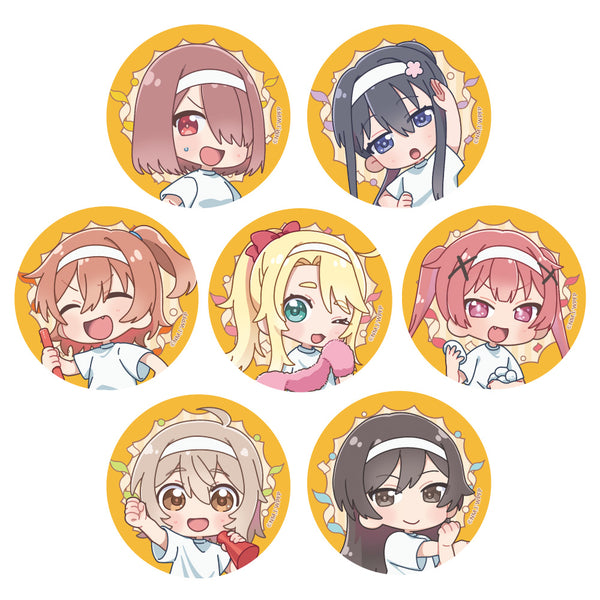 『私に天使が舞い降りた!プレシャス・フレンズ』トレーディング缶バッジ(ミニキャラ/運動会)【BOX】