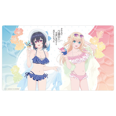 『クラスで2番目に可愛い女の子と友だちになった』描き下ろしラバーマット(水着)