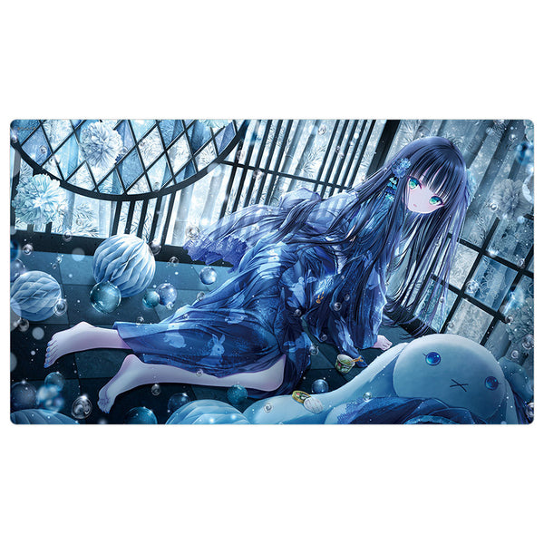 『てぃんくる先生』ラバーマット(BluCielo Vacanze Estive nero)