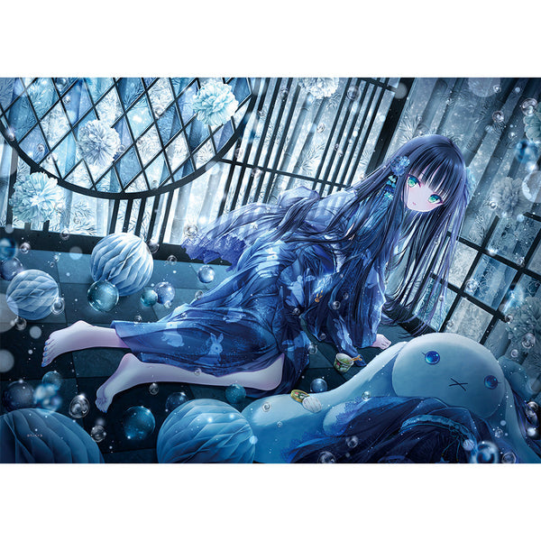『てぃんくる先生』掛け布団カバー(BluCielo Vacanze Estive nero)