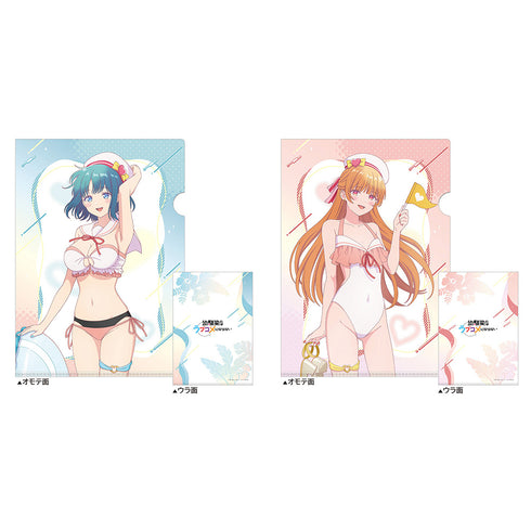 "Childhood Friends Don't Make for Romantic Comedies" Original Illustration Clear File (Hiato/Marine Sailor Swimsuit)