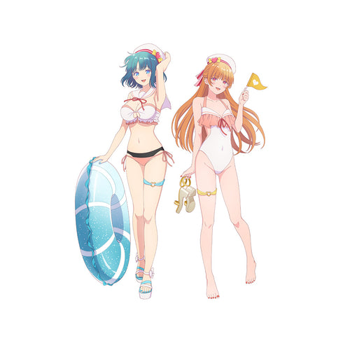 "Childhood Friends Don't Make for Romantic Comedies" Original Character Art (Marine Sailor Swimsuit) A4