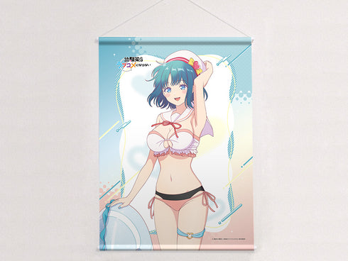 "You Can't Have a Romantic Comedy with Your Childhood Friend" Original B2 Tapestry (Mizumo Shio / Marine Sailor Swimsuit) Double Suede